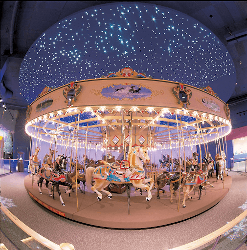 Carousel at the Indianapolis Children's Museum