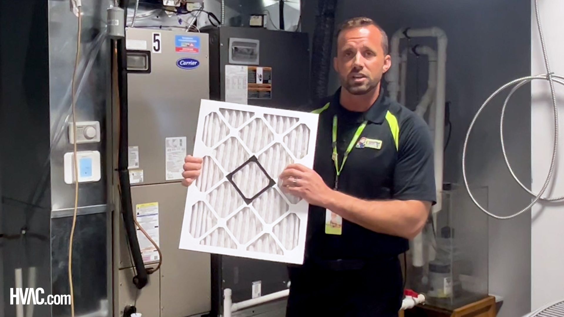 HVAC filter replacement